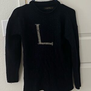 Harry Potter Black Sweater with 'L'